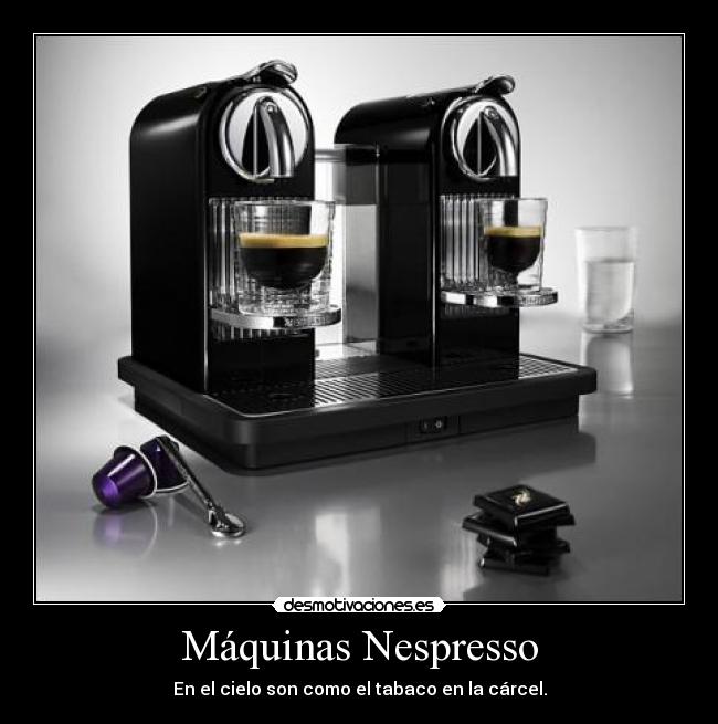 Máquinas Nespresso -