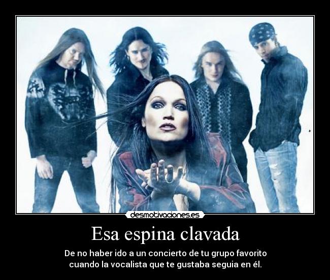 carteles nightwish tarja desmotivaciones