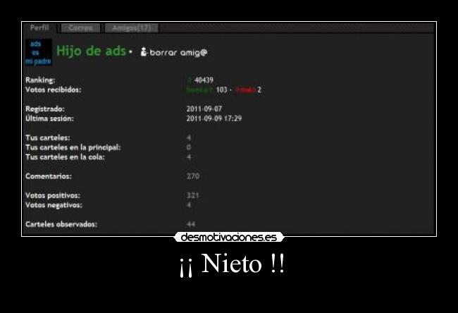 ¡¡ Nieto !! -