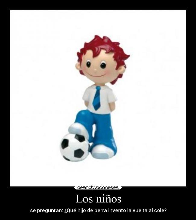 Los niños -