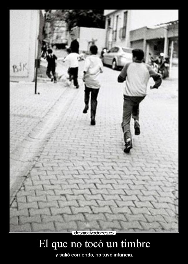 El que no tocó un timbre -