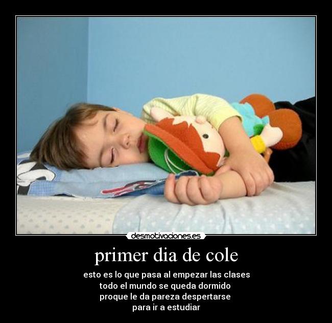 primer dia de cole - 