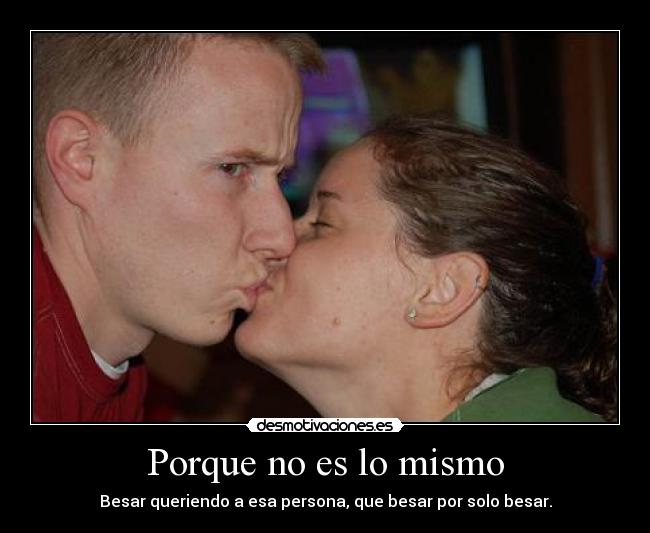 Porque no es lo mismo - 