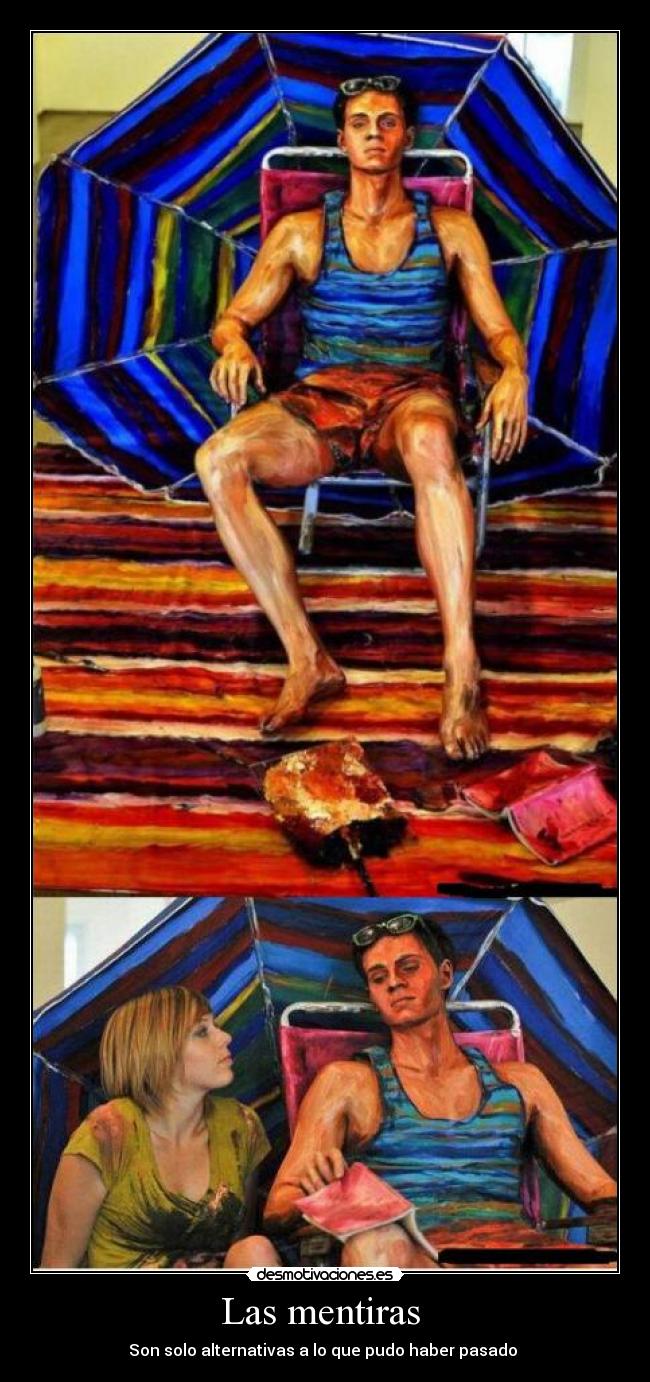 carteles mentiras verdades iguales desmotivaciones