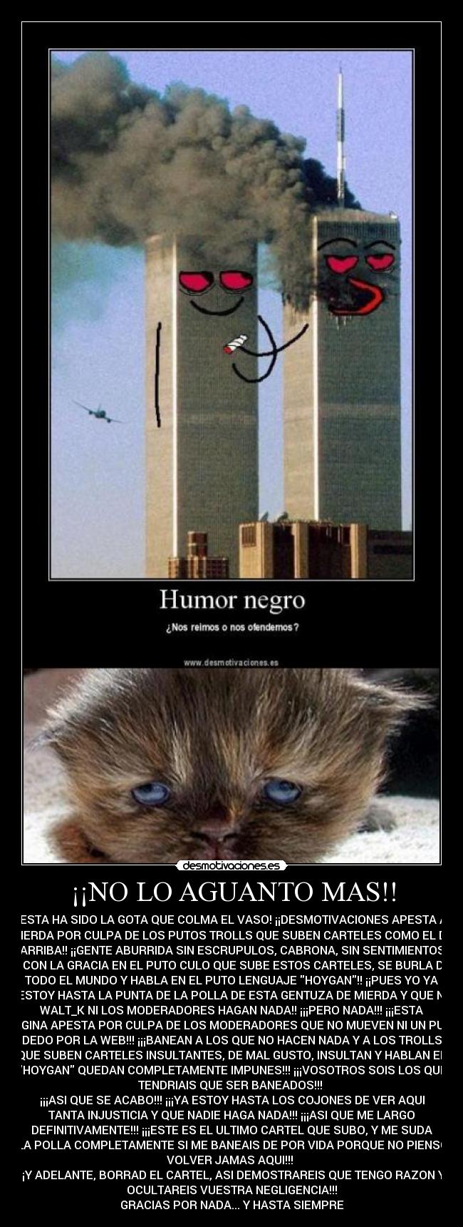 ¡¡NO LO AGUANTO MAS!! -