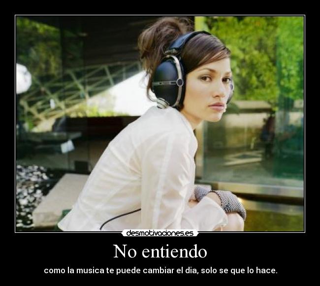 No entiendo - 