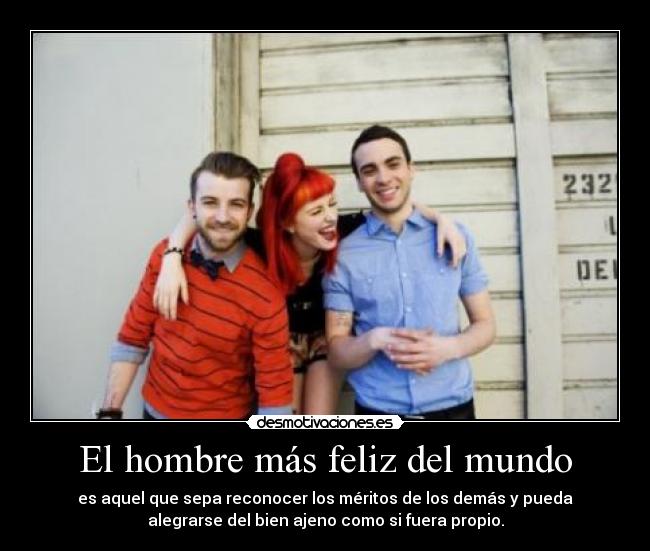 El hombre más feliz del mundo -