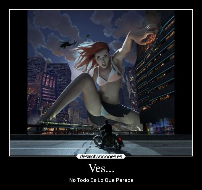 Ves... - No Todo Es Lo Que Parece