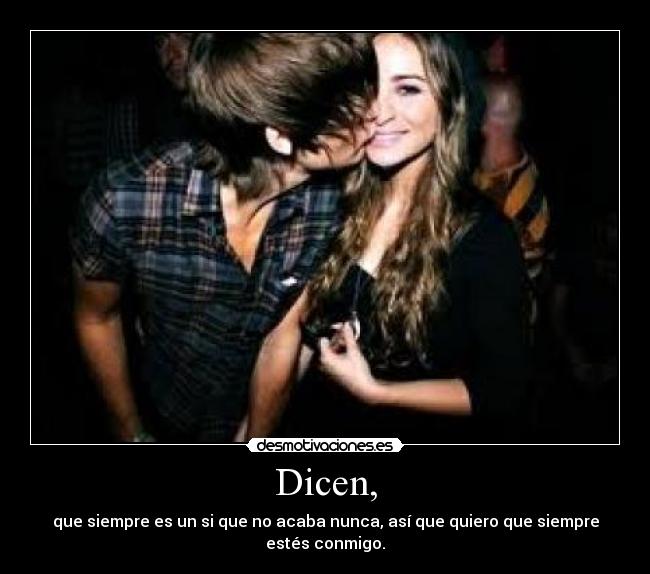 Dicen, -