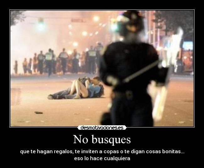 No busques -