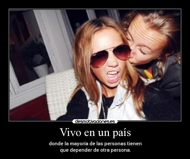 Vivo en un país -