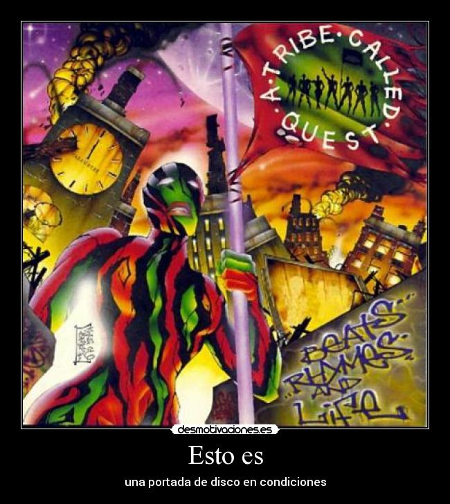 Esto es - una portada de disco en condiciones