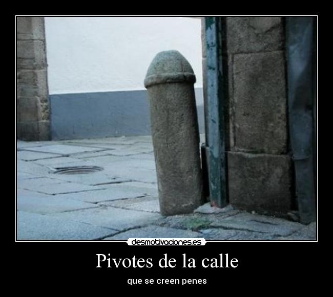 Pivotes de la calle -