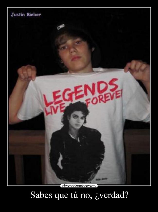 carteles justin bieber legend desmotivaciones