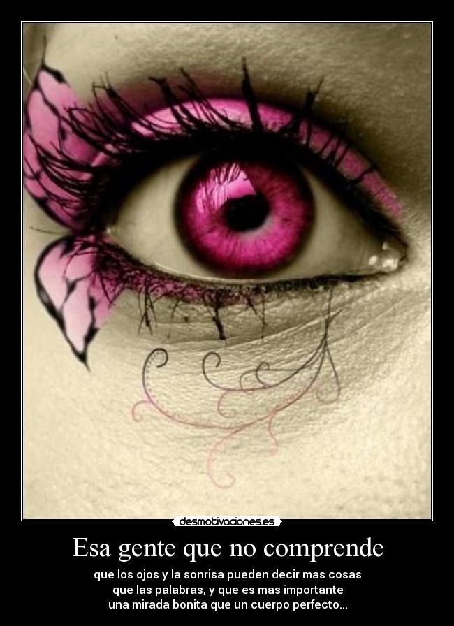 Esa gente que no comprende - 