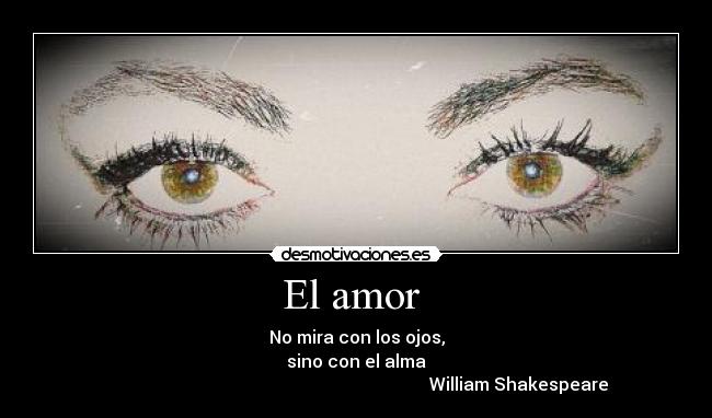El amor -