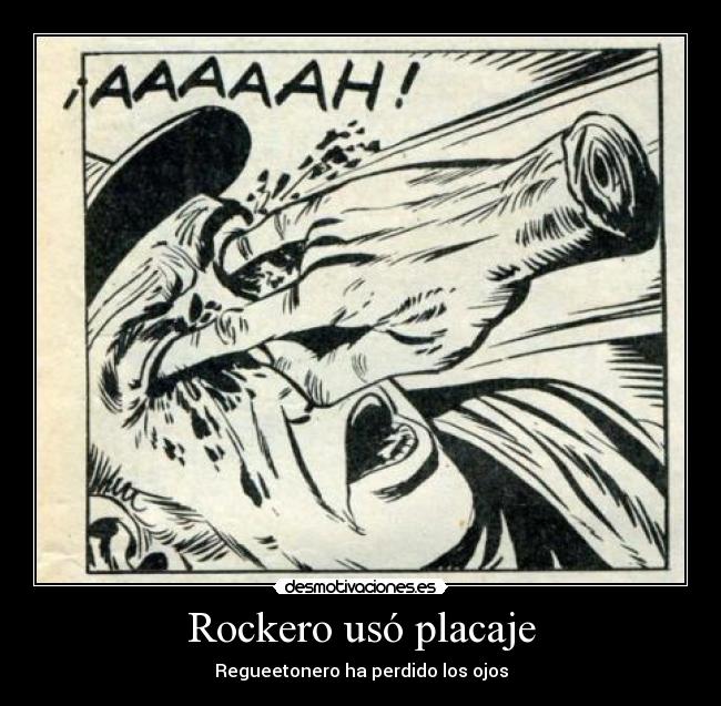 Rockero usó placaje - 