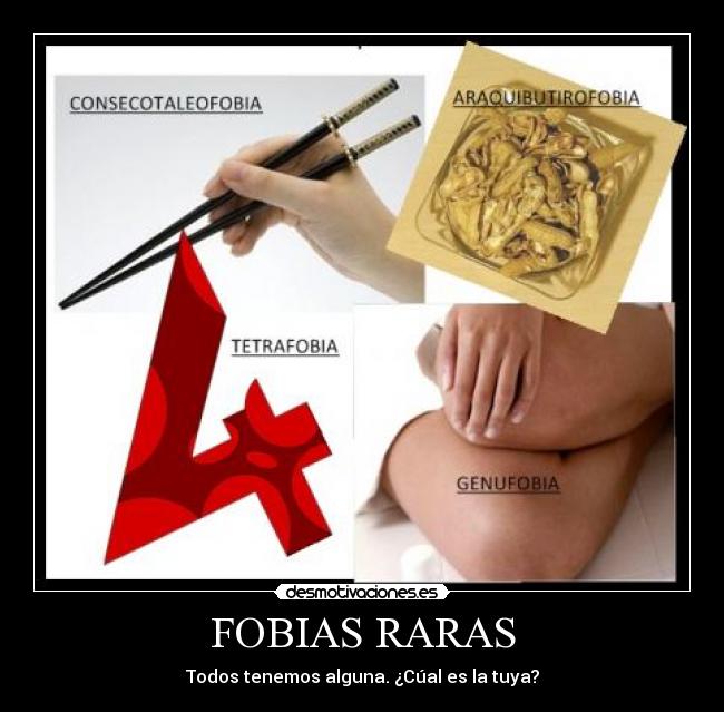 FOBIAS RARAS - 