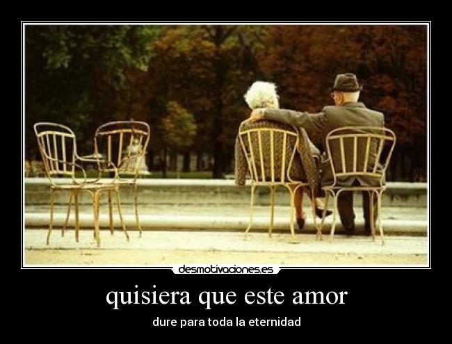 quisiera que este amor - 