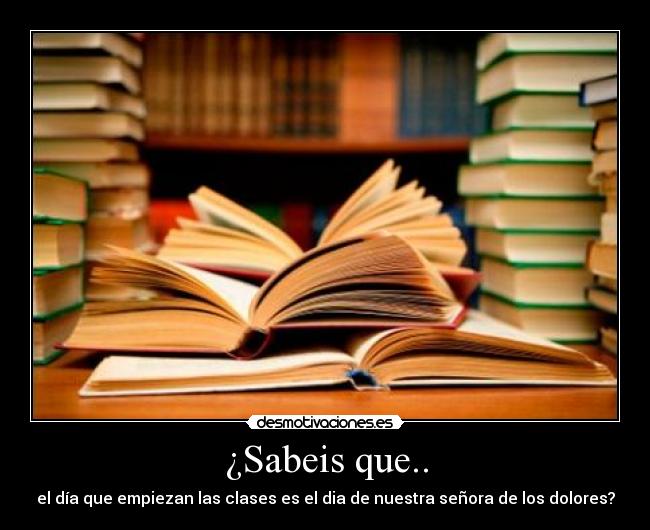 ¿Sabeis que.. - 