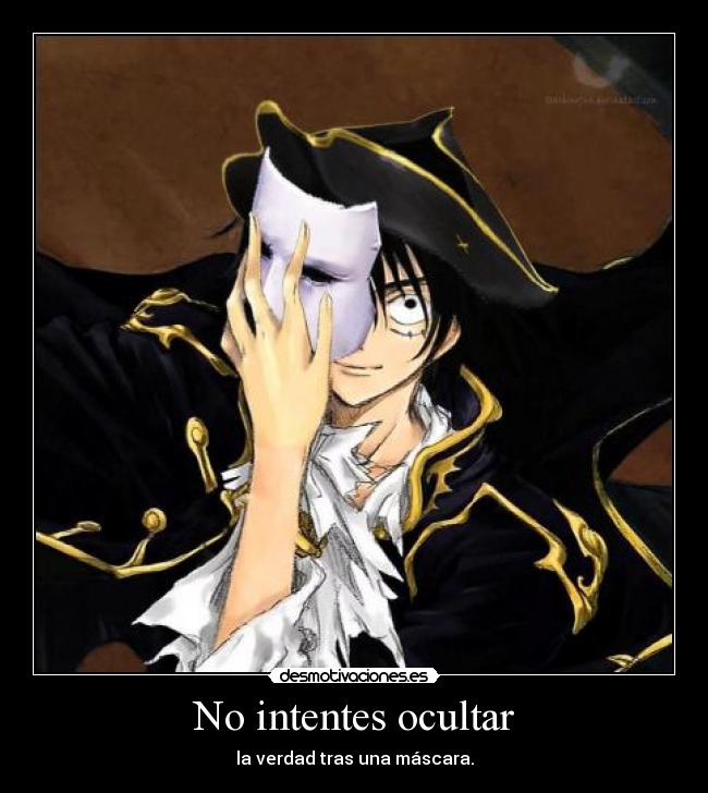 No intentes ocultar - 