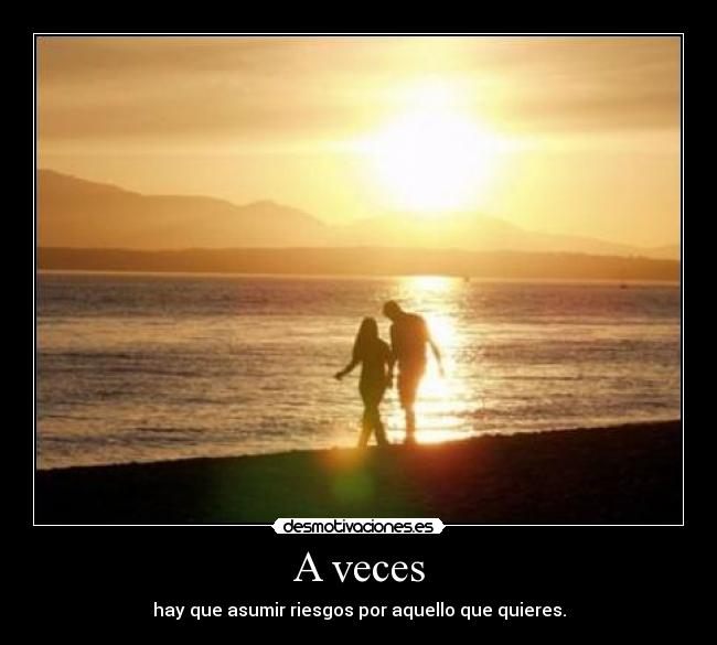 A veces -