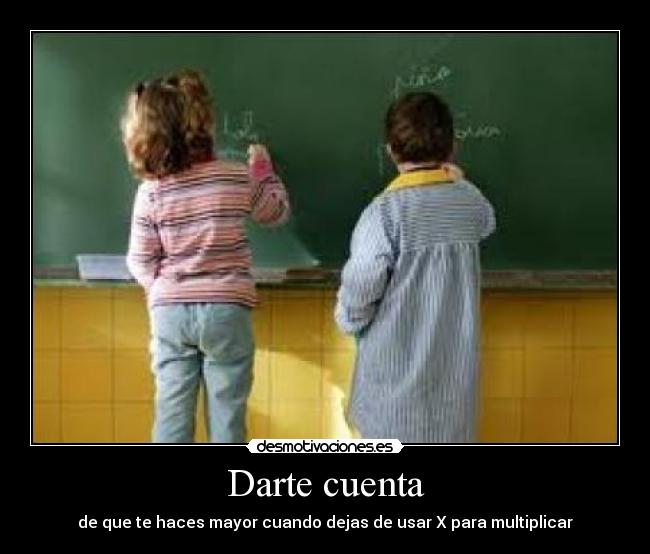 Darte cuenta -