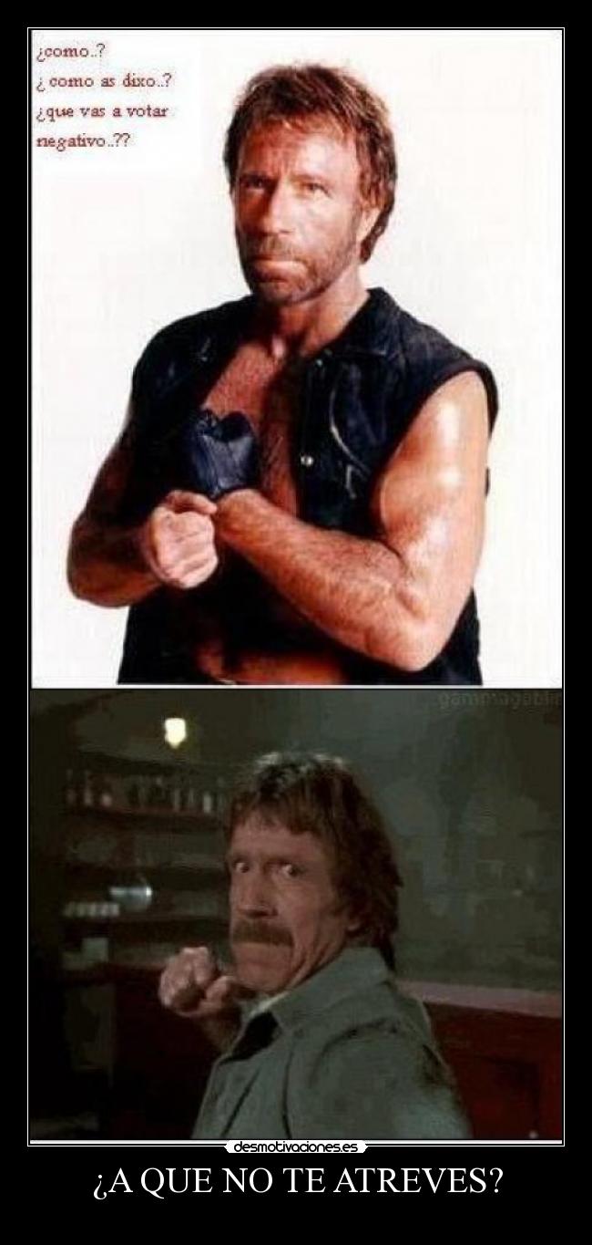 ¿A QUE NO TE ATREVES? -