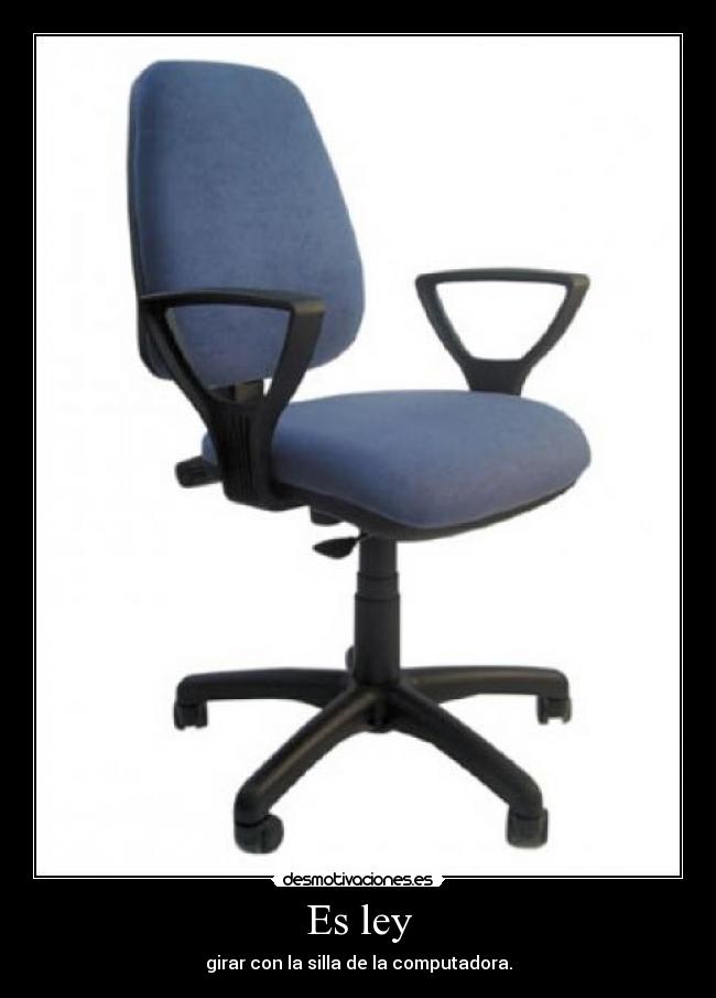 carteles silla computadora desmotivaciones