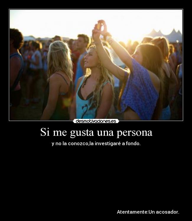 Si me gusta una persona - 
