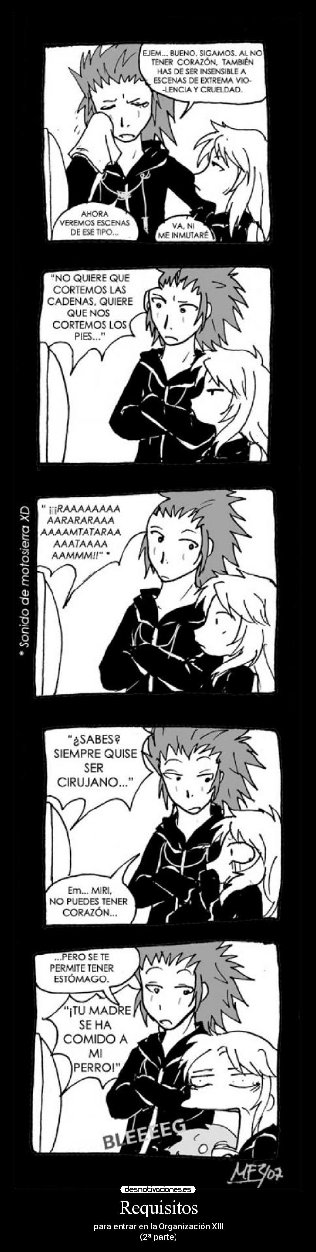 carteles kingdom hearts 4 parte- requisitos organizacion desmotivaciones