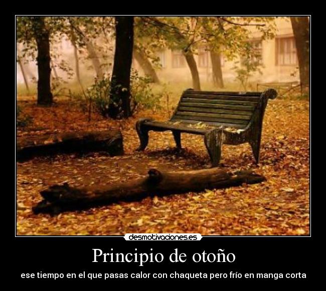 Principio de otoño - 