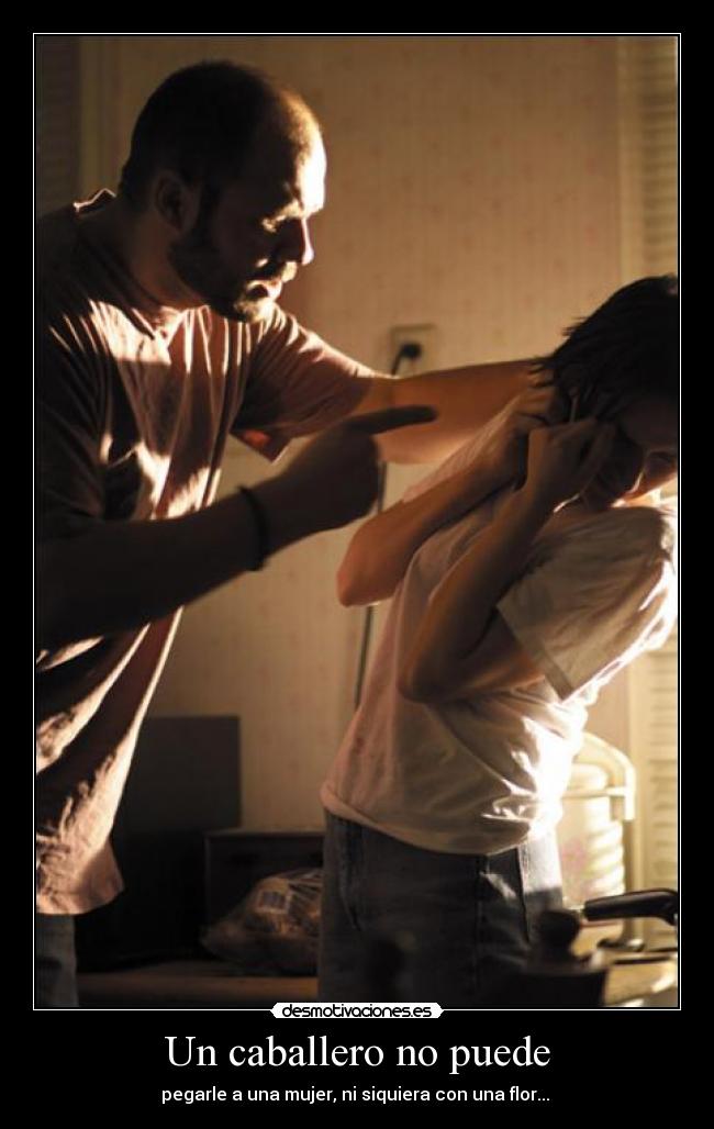 Un caballero no puede -