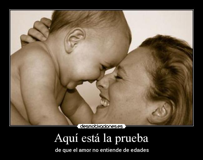 Aquí está la prueba - de que el amor no entiende de edades