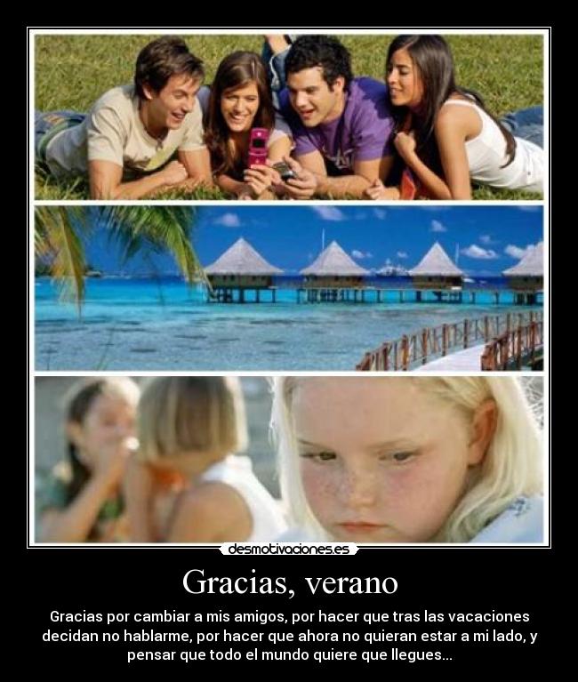 Gracias, verano - 