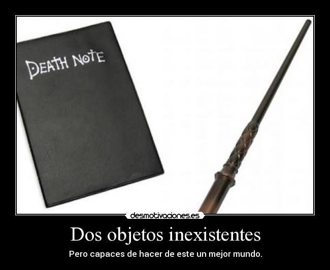 carteles death note varita magica desmotivaciones