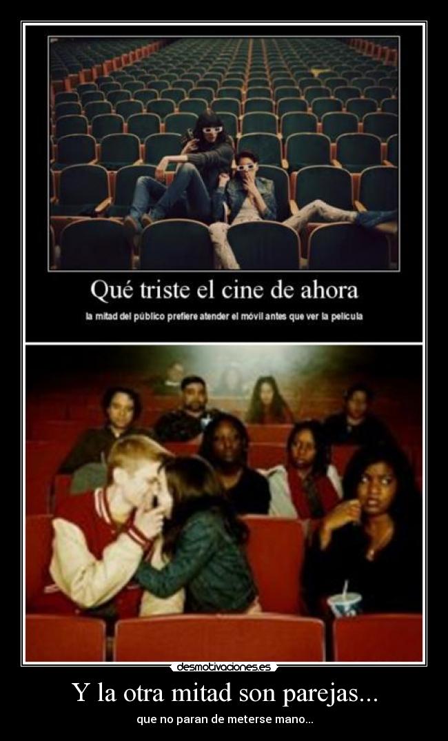 Y la otra mitad son parejas... - 