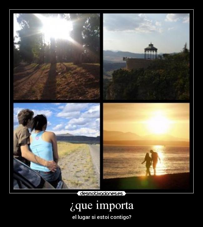 ¿que importa -