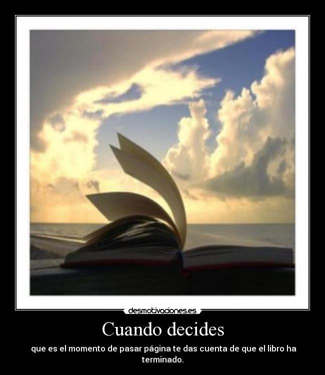 Cuando decides - 