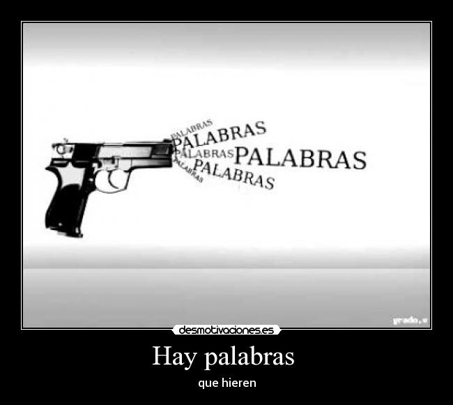 Hay palabras  - 