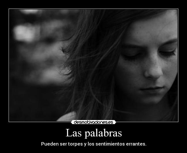 Las palabras -