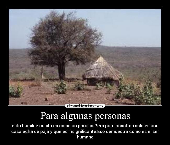 Para algunas personas - 