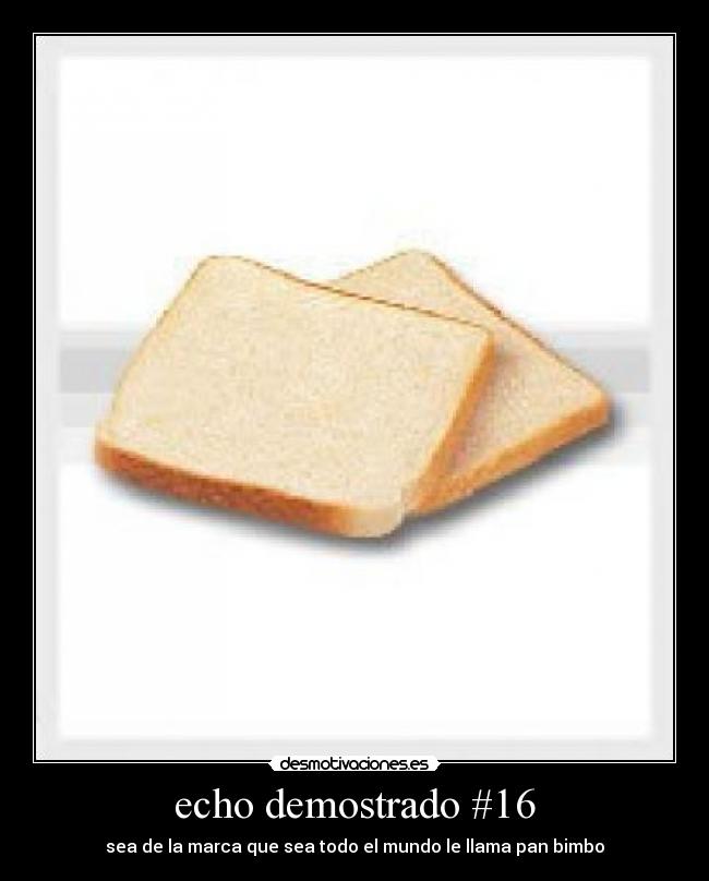 echo demostrado #16 - 