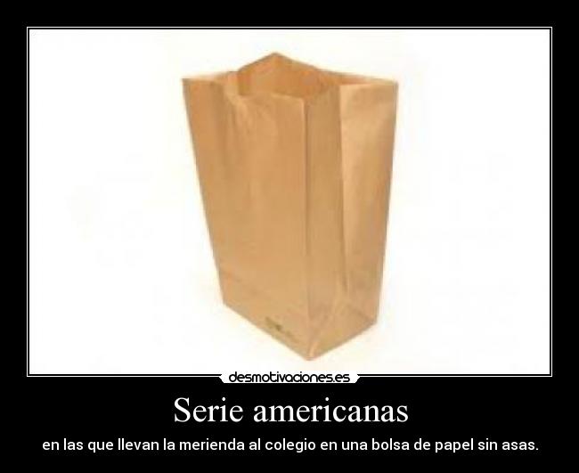 Serie americanas - 