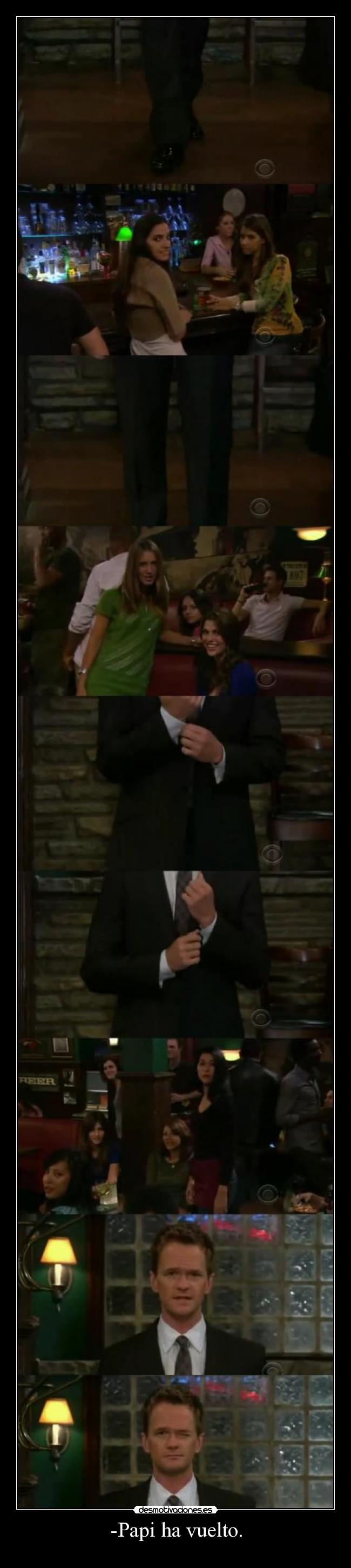 -Papi ha vuelto. - 