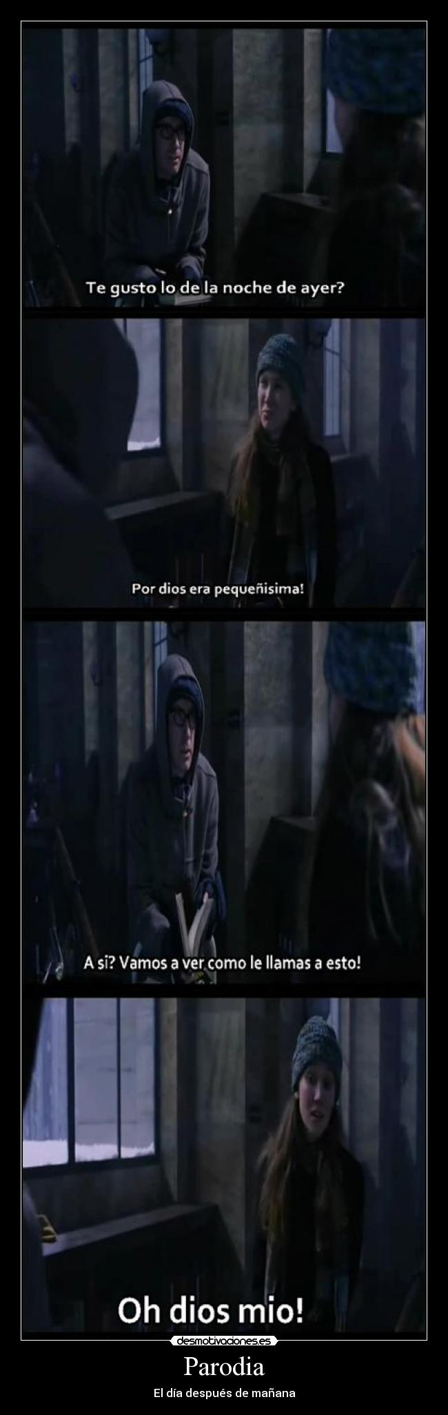 Parodia - El día después de mañana