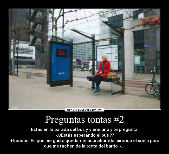 carteles preguntas tontas desmotivaciones