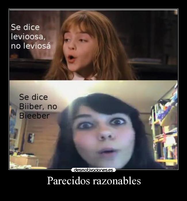 Parecidos razonables -