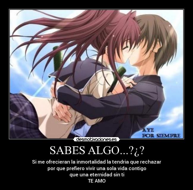 SABES ALGO...?¿? - 