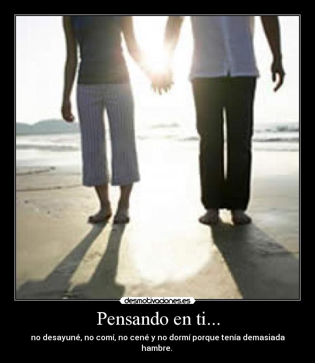 Pensando en ti... - 